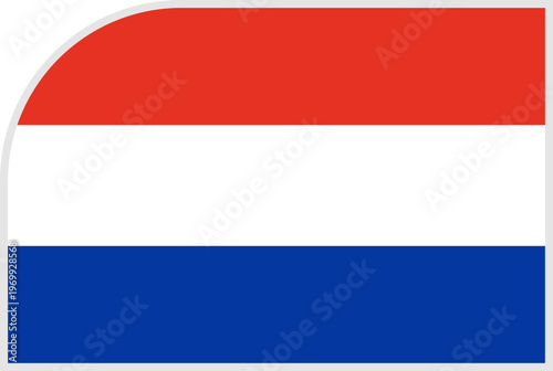 netherlands Flag Tournament Badge