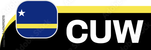 curacao Football Team Badge
