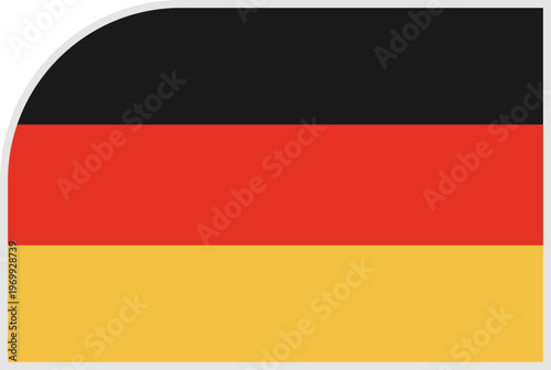 germany Flag Tournament Badge