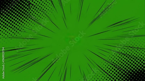 Dynamic text bubble comic style yes burst illustration