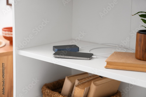 Mobile phone charging from ...