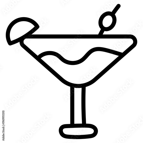 Lemonade icon, editable vector