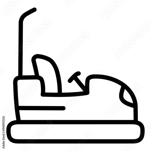 Premium download icon of bumper car