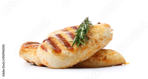 Tasty grilled chicken breas...