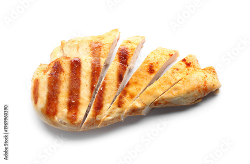 Tasty cut grilled chicken b...