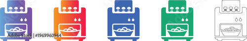 Toaster Appliance Vector Icon Pack