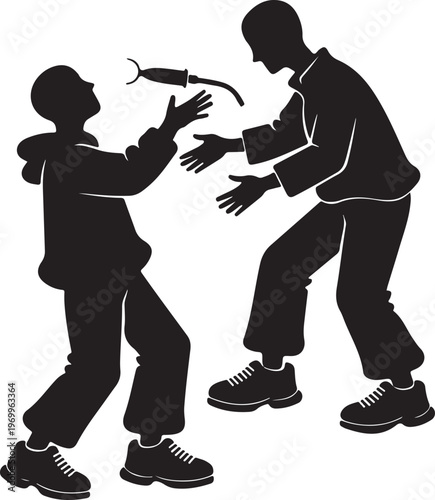 Respiratory Therapist Intubation Assist Silhouette