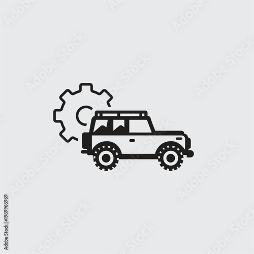 car service logo template