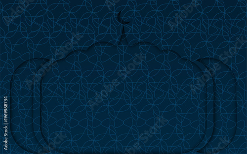 Modern Mosque Silhouette Background Design