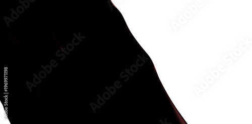 Abstract shapes of black an...