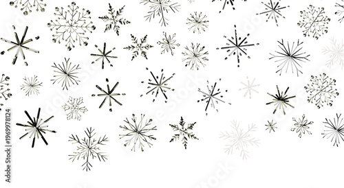 Abstract snowflake pattern....