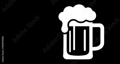 beer glass icon, beer mug icon, pint glass icon, beer silhouette icon, glass silhouette icon, mug silhouette icon, beer illustration icon, beer vector illustration, beer clipart design, beer graphic d