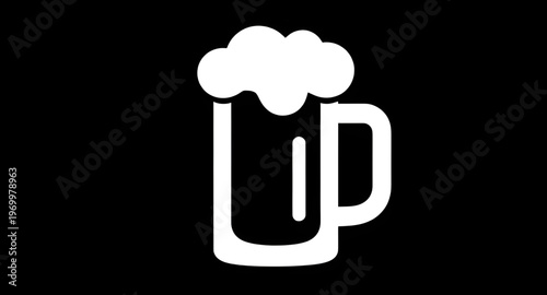 beer glass icon, beer mug icon, pint glass icon, beer silhouette icon, glass silhouette icon, mug silhouette icon, beer illustration icon, beer vector illustration, beer clipart design, beer graphic d