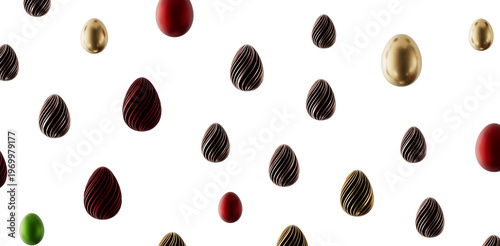 Decorative Easter egg desig...