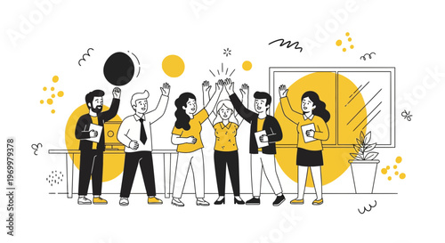Team Work Goal Win Joy Top Best New Plan Firm Boss Staff Crew Task Job