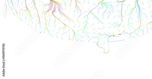 Abstract artwork featuring ...
