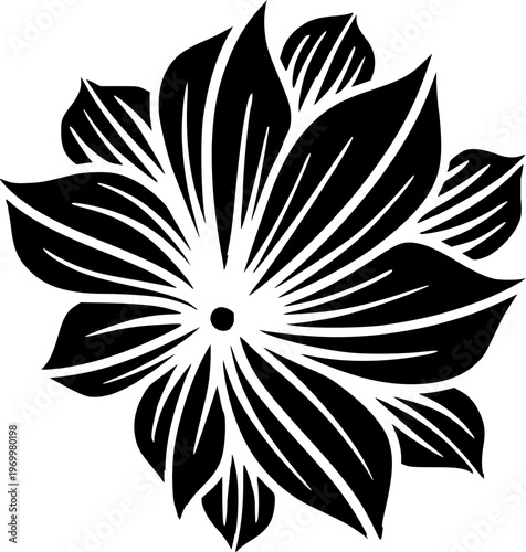 luxury flower ornament svg