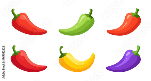 pepper set, peppers collection, capsicum set, chili peppers, vegetable set, food collection, fresh peppers, organic peppers, healthy vegetables, spicy peppers, sweet peppers, colorful peppers, red pep