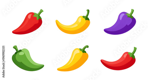 pepper set, peppers collection, capsicum set, chili peppers, vegetable set, food collection, fresh peppers, organic peppers, healthy vegetables, spicy peppers, sweet peppers, colorful peppers, red pep