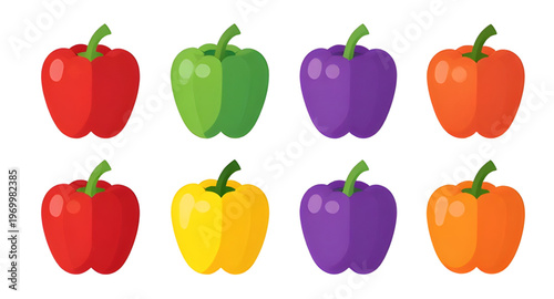 bell pepper, sweet pepper, capsicum vegetable, pepper collection, vegetable collection, colorful peppers, fresh peppers, organic peppers, healthy vegetable, red pepper, green pepper, yellow pepper, or