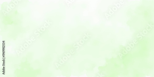 An abstract colorful watercolor background featuring a vintage green paint texture on aged parchment paper with a retro grunge design and light pastel art strokes for a blank antique canvas backdrop