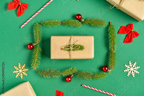 Christmas festive compositi...