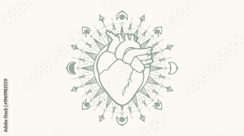 A clean, cream-colored background provides a versatile and minimalist canvas. Ideal for digital displays, website mockups, or layering graphic element