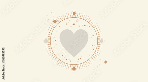 A soft, neutral beige backdrop creates a calming and versatile space. Ideal for product photography, website design, or digital mockups needing a clea