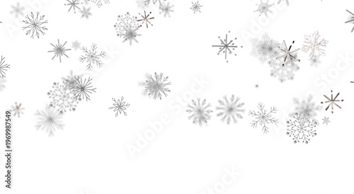 Abstract snowflake pattern ...