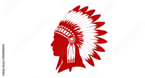tribal, native, chief, headdress, feathered, warrior, culture, heritage, ethnic, traditional, leader, feathers, symbol, emblem, badge, logo, sticker, decal, vinyl, design, vector, illustration, clipar