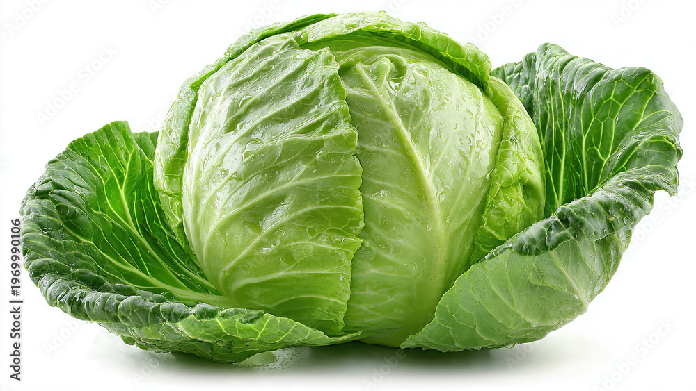 Fototapeta premium cabbage isolated on white background