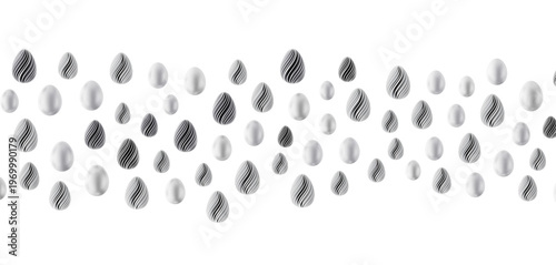 Stylish black and white Eas...