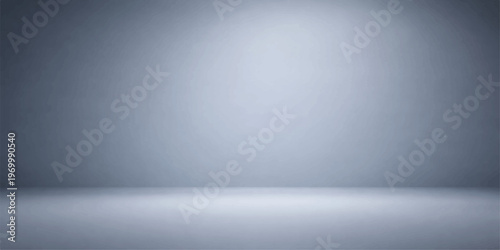 white room features a brushed aluminum and gray stainless steel concrete wall background with a shiny metallic pattern and light reflecting off the textured iron floor