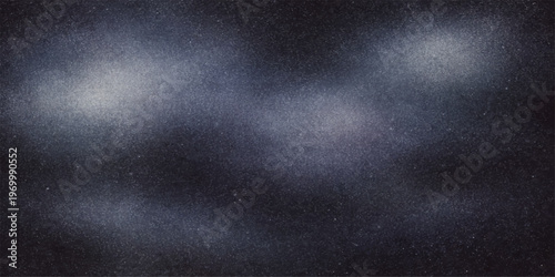 A dark blue grunge leather texture surface with a vintage black paper pattern and rough grey canvas material backdrop for a blank wallpaper design