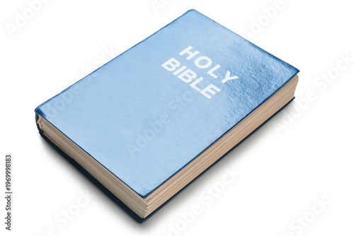 Holy Bible isolated on whit...