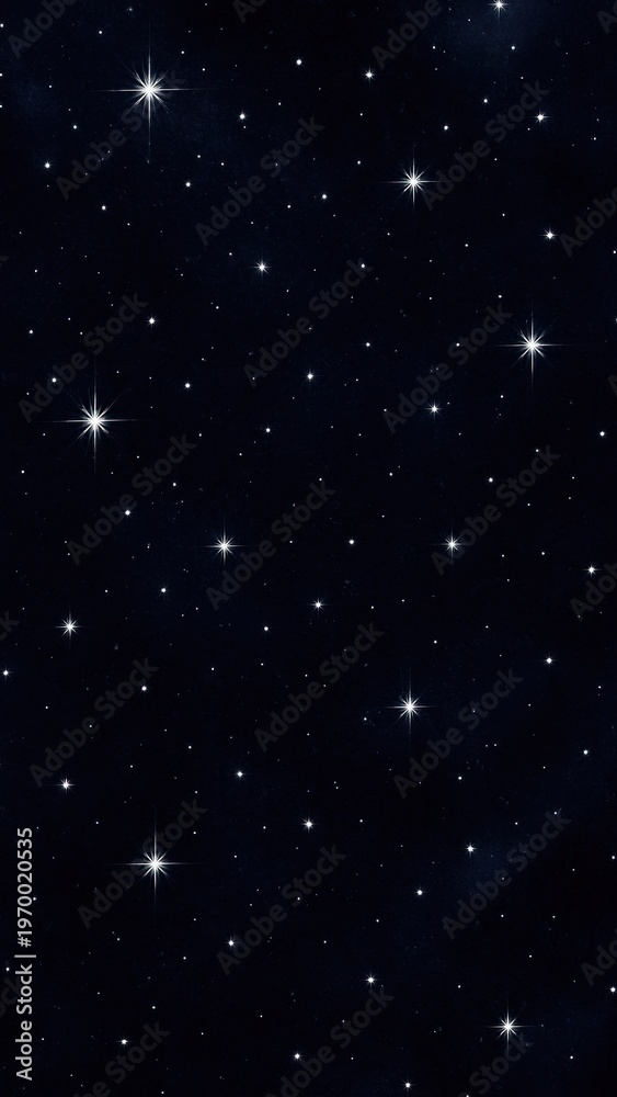 Fototapeta premium Starry night sky wallpaper for mobile