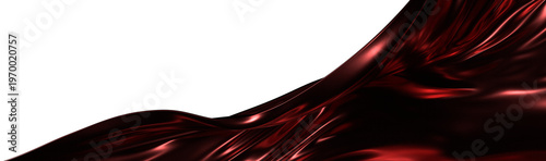 Abstract design of red flow...