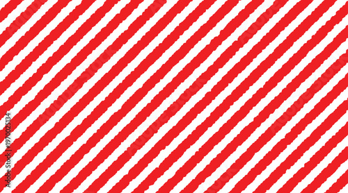 Red and white diagonal stripes seamless pattern background