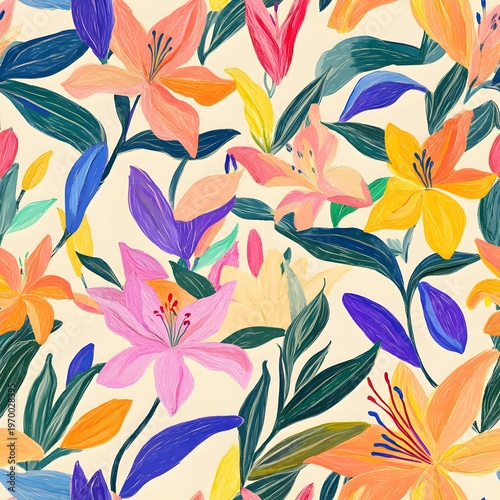 seamless floral pattern