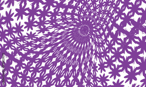  Abstract seamless purple and white colour arc vector tai dai wave Pattern can be used for Background ,fabrics, textile, wallpaper etc