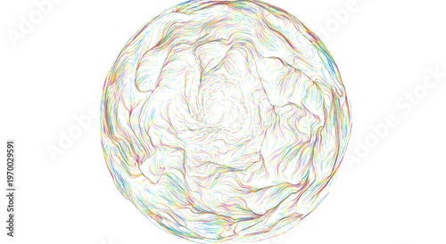Dynamic colorful abstract s...