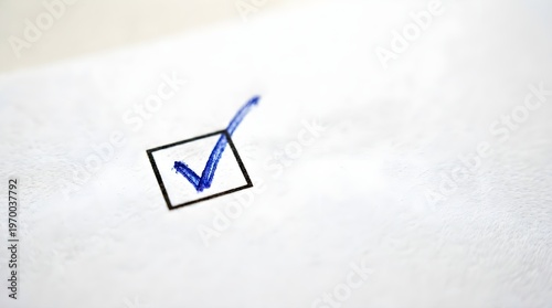 Light-Skinned Hand Marking Excellent Checkbox Feedback Rating Form White Background Minimalistic Space good average bad marker photo space.