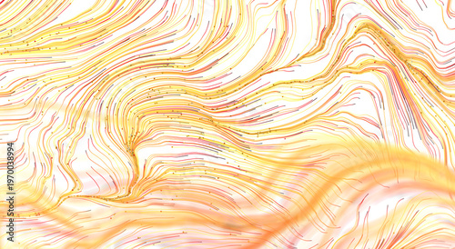 Abstract design with golden...