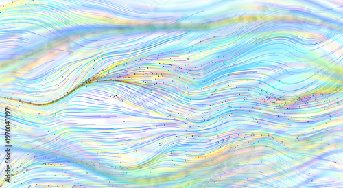 Abstract artwork featuring ...