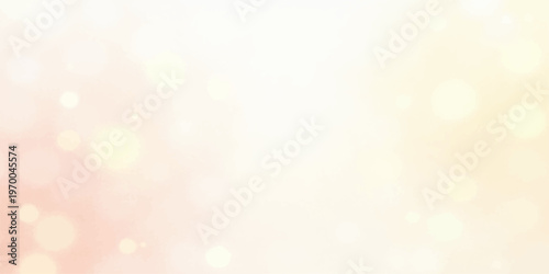 Bright abstract background with colorful bokeh light and golden glitter sparkles creating a soft blurred pattern for a festive holiday decoration vector illustration