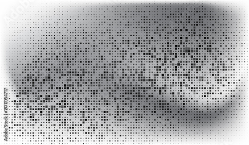 halfton pattern dot background texture overlay grunge distress linear vector. dots vector
