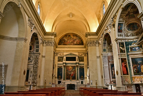 Bild auf Leinwand Roma, la Chiesa di Santa Caterina dei Funari , Lazio, Italia