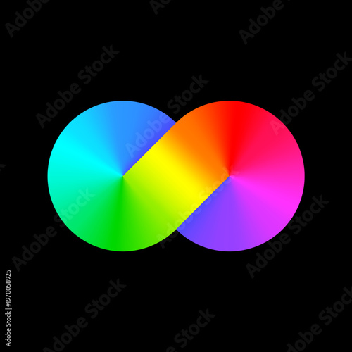 autism and infinity vector symbol