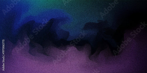 Abstract Aurora Hologram Background Milky Violet and Blue Tone in the Dark - Vector EPS 10