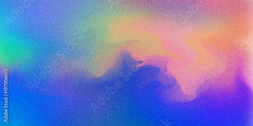 Abstract blur holographic rainbow foil iridescent background